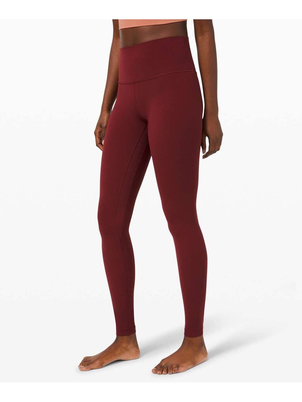 Lululemon Align High Rise 28 “ Leggings Red Merlot Nulu Yoga Pants